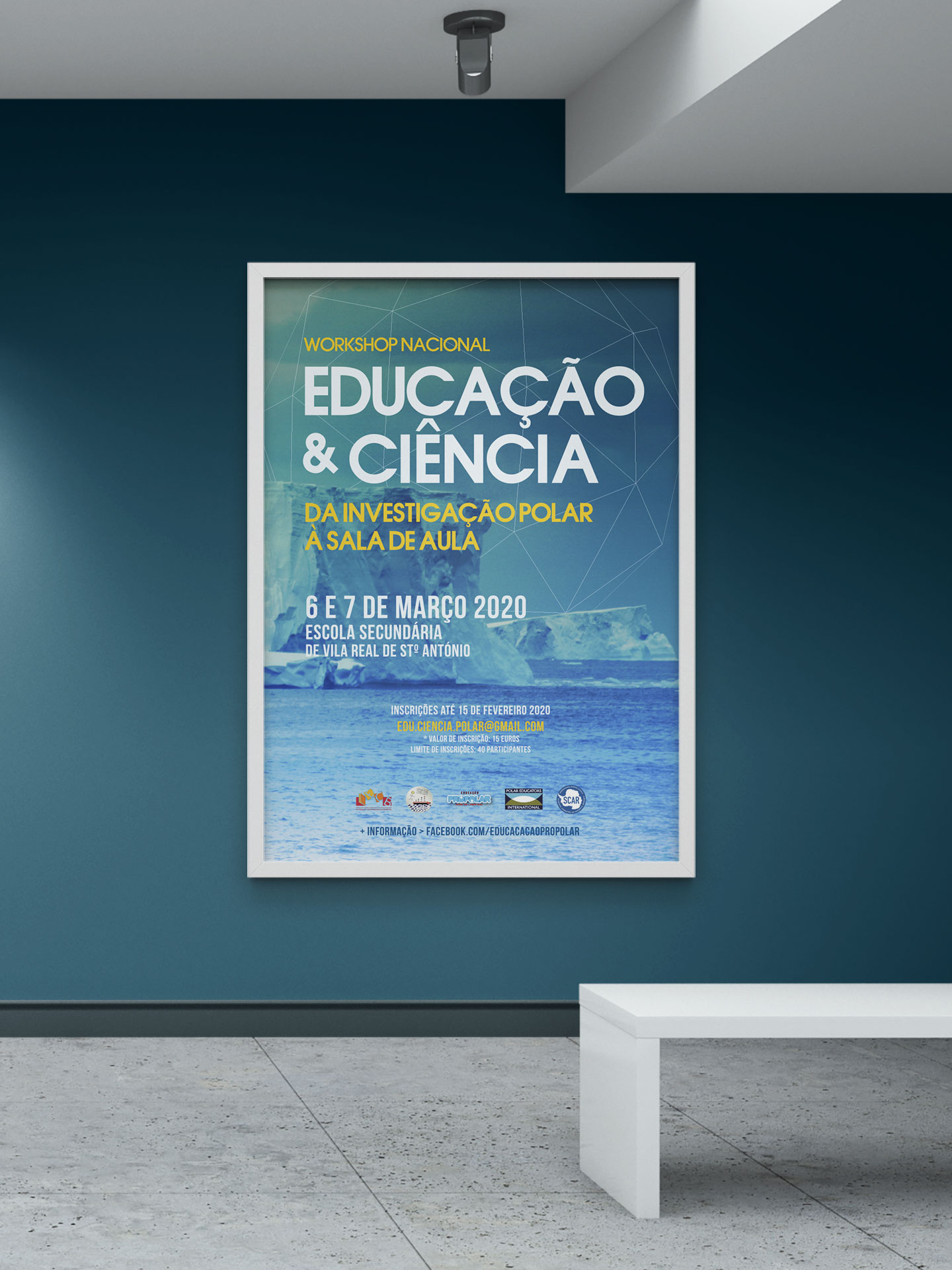 Workshop Educação Ciência 2020 - Cartaz