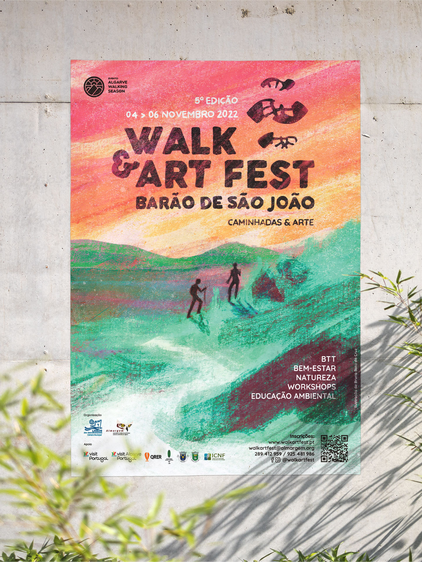 Walk&ArtFest 2022 - Cartaz